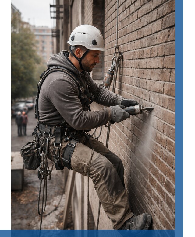 Расшивка кирпичных швов в Ноябрьске от 608 р. | ВЫСОТНИК-Нбс