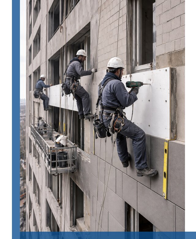 Монтаж фасадных термопанелей высокого качества в Ноябрьске