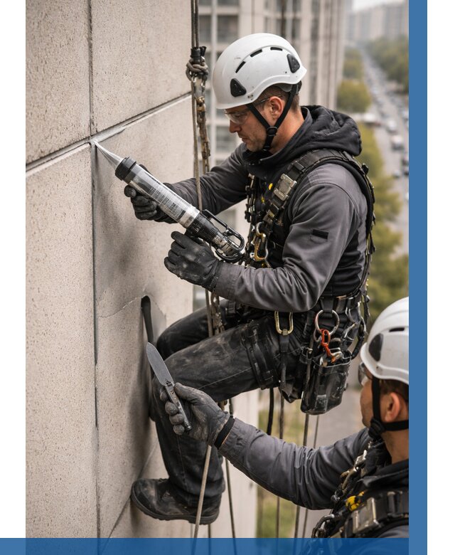 Первичная герметизация швов в Ноябрьске от 608 р. | ВЫСОТНИК-Нбс