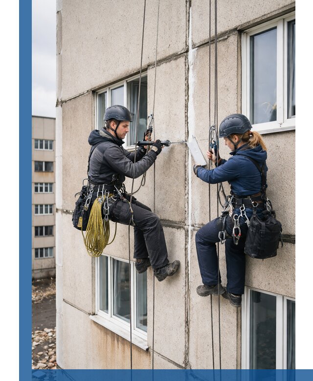 Герметизация межпанельных швов тёплым швом в Ноябрьске