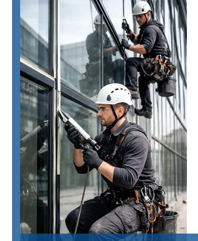 Герметизация витражных швов в Ноябрьске для зданий и фасадов