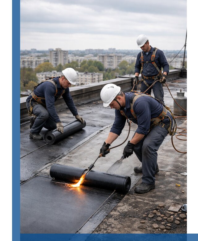 Ремонт наплавляемой кровли в Ноябрьске качественно и надежно