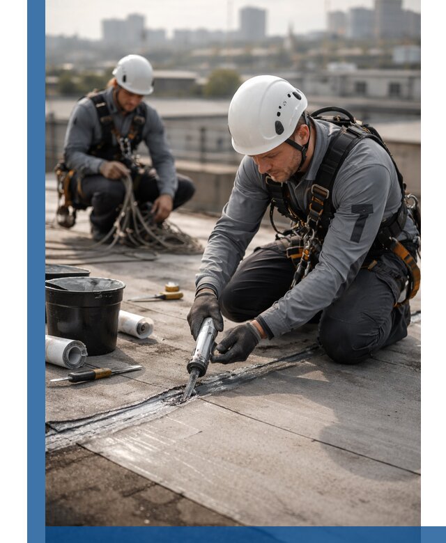 Аварийное и капитальное устранение протечек кровли в Ноябрьске