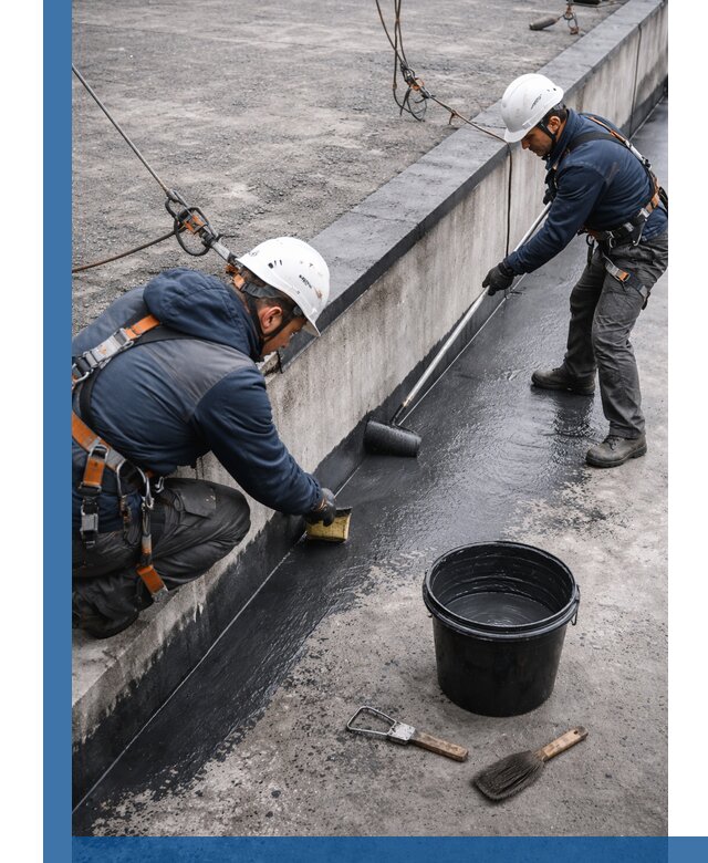 Гидроизоляция кровли жидкой резиной профессионально в Ноябрьске