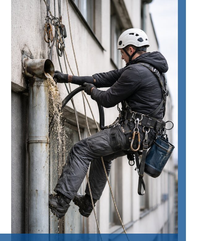 Прочистка водосточных труб в Ноябрьске от 3546 р. | ВЫСОТНИК-Нбс