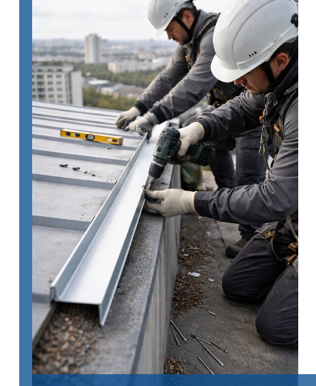 Монтаж капельника на кровле в Ноябрьске с гарантией качества