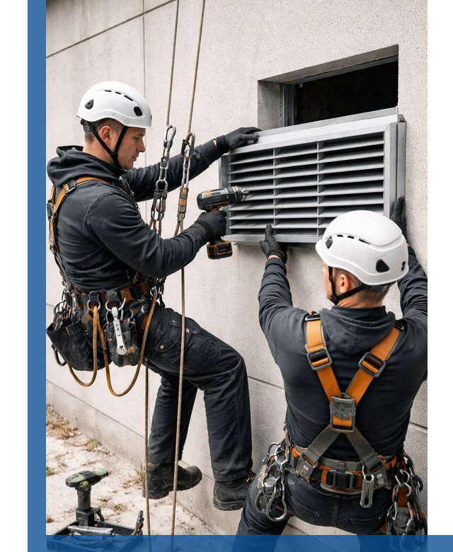 Монтаж вентиляционных решеток в Ноябрьске профессиональный сервис