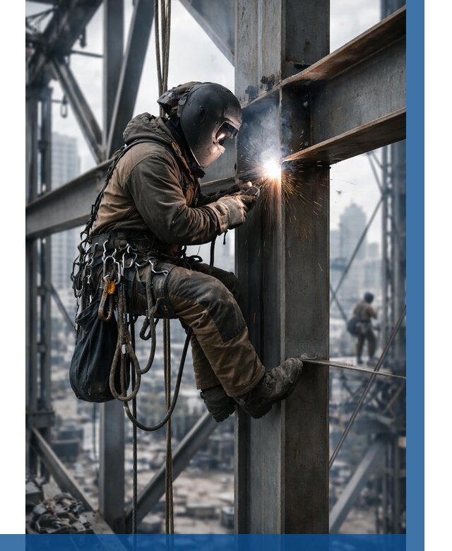 Высотные сварочные работы в Ноябрьске от 3546 р. | ВЫСОТНИК-Нбс