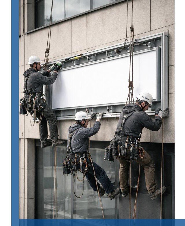 Профессиональный монтаж светового короба под ключ в Ноябрьске