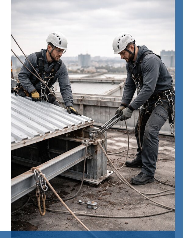 Демонтаж крышной установки в Ноябрьске от 86105 р. | ВЫСОТНИК-Нбс