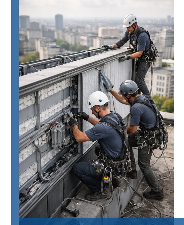 Профессиональное обслуживание крышной рекламы в Ноябрьске под ключ