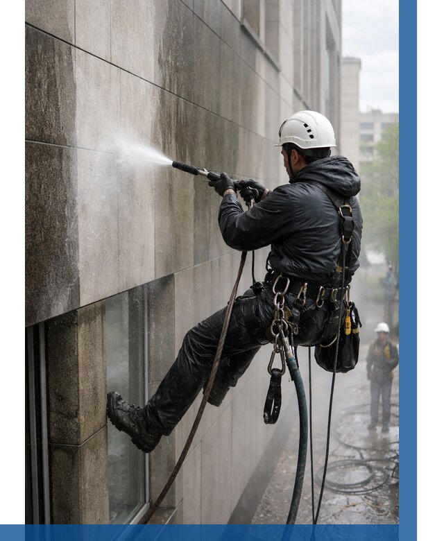 Гидроструйная очистка поверхностей в Ноябрьске от 861 р. | ВЫСОТНИК-Нбс