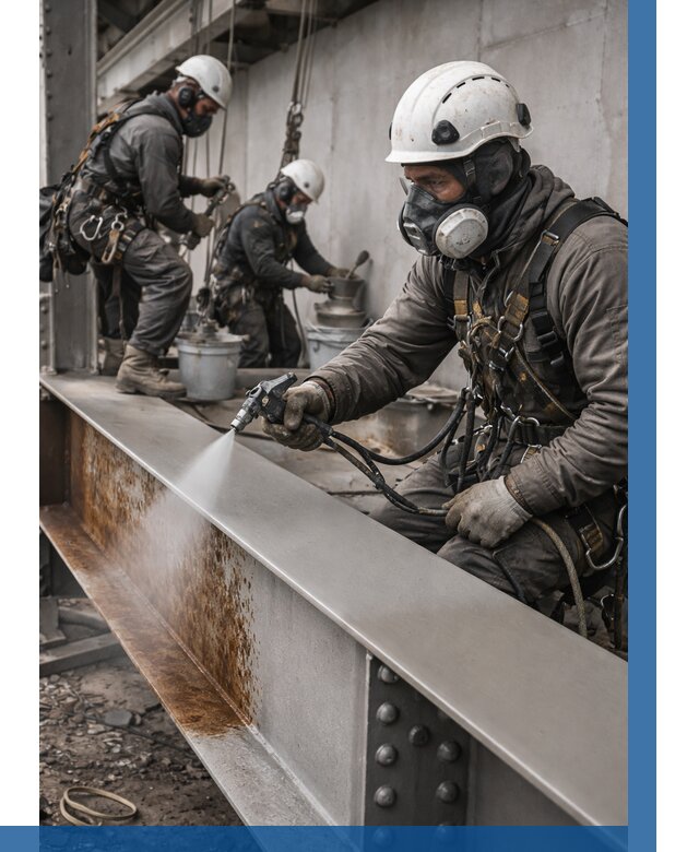 Антикоррозионная покраска металла в Ноябрьске от 709 р. | ВЫСОТНИК-Нбс