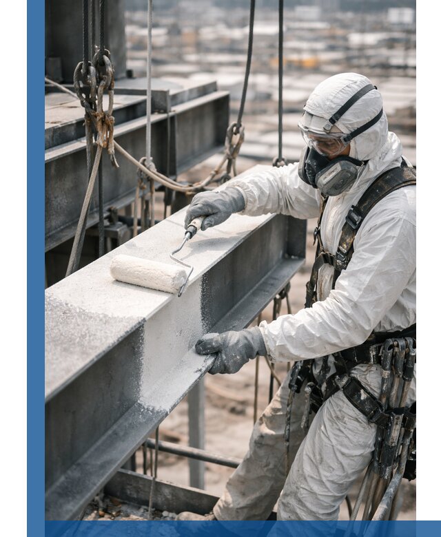 Профессиональная огнезащитная обработка металлоконструкций в Ноябрьске