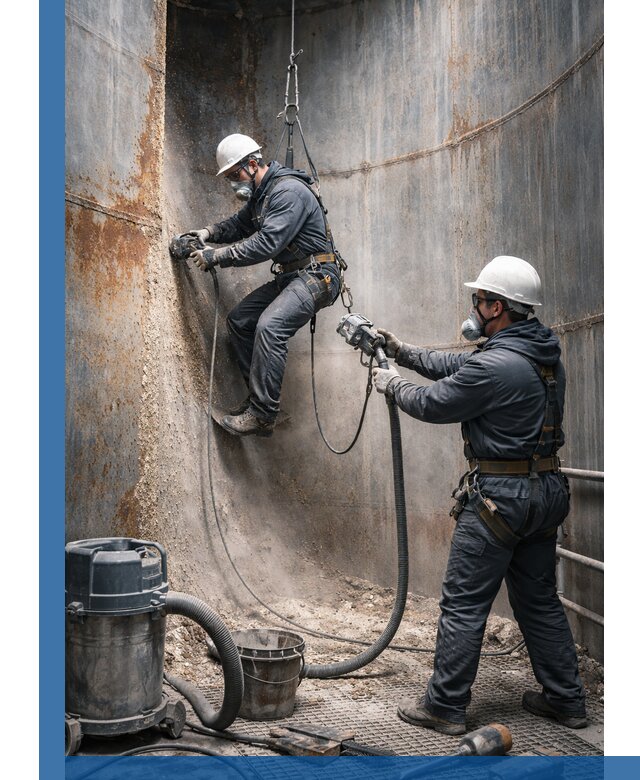 Зачистка силосов в Ноябрьске профессионально с выездом и гарантией