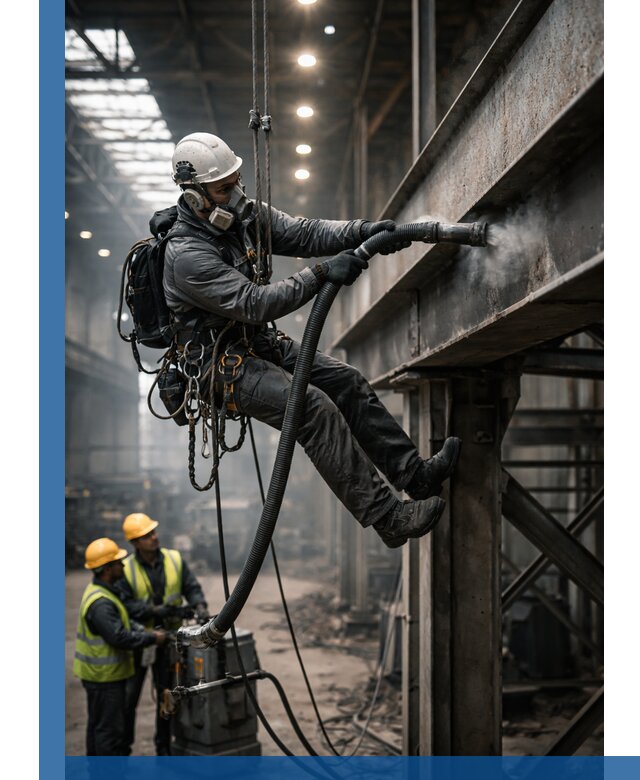 Обеспыливание конструкций в цехах промышленного производства в Ноябрьске