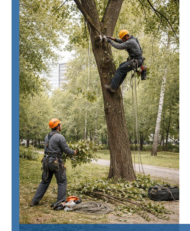 Санитарная обрезка деревьев в Ноябрьске, профессионально и безопасно