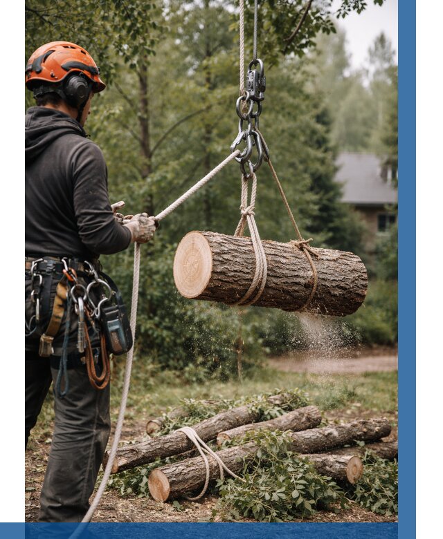 Валка деревьев частями в Ноябрьске от 7598 р. | ВЫСОТНИК-Нбс