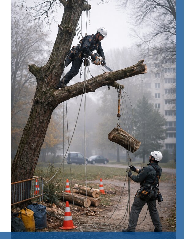 Удаление аварийных деревьев в Ноябрьске от 15195 р. | ВЫСОТНИК-Нбс