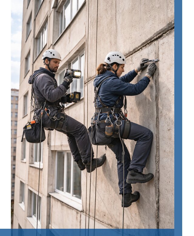 Обследование межпанельных швов в Ноябрьске от 1823 р. | ВЫСОТНИК-Нбс