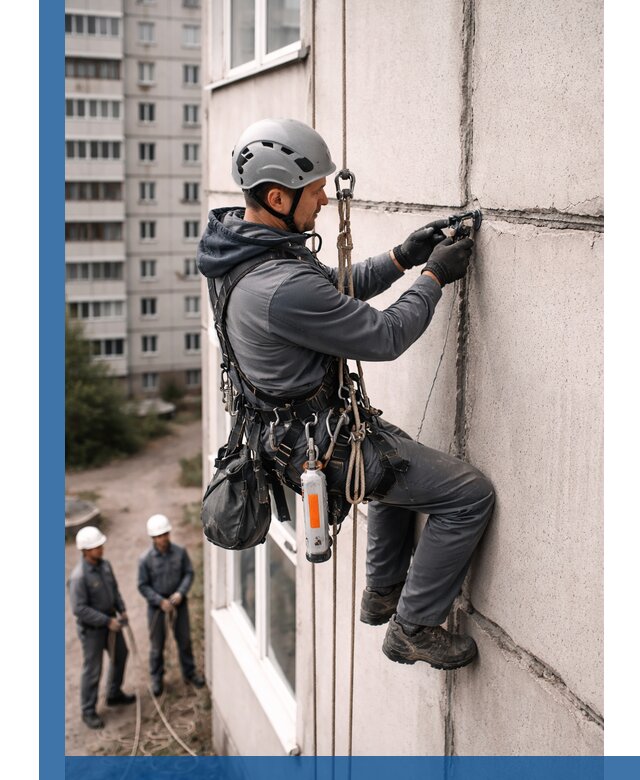 Обследование межпанельных швов и герметизация в Ноябрьске